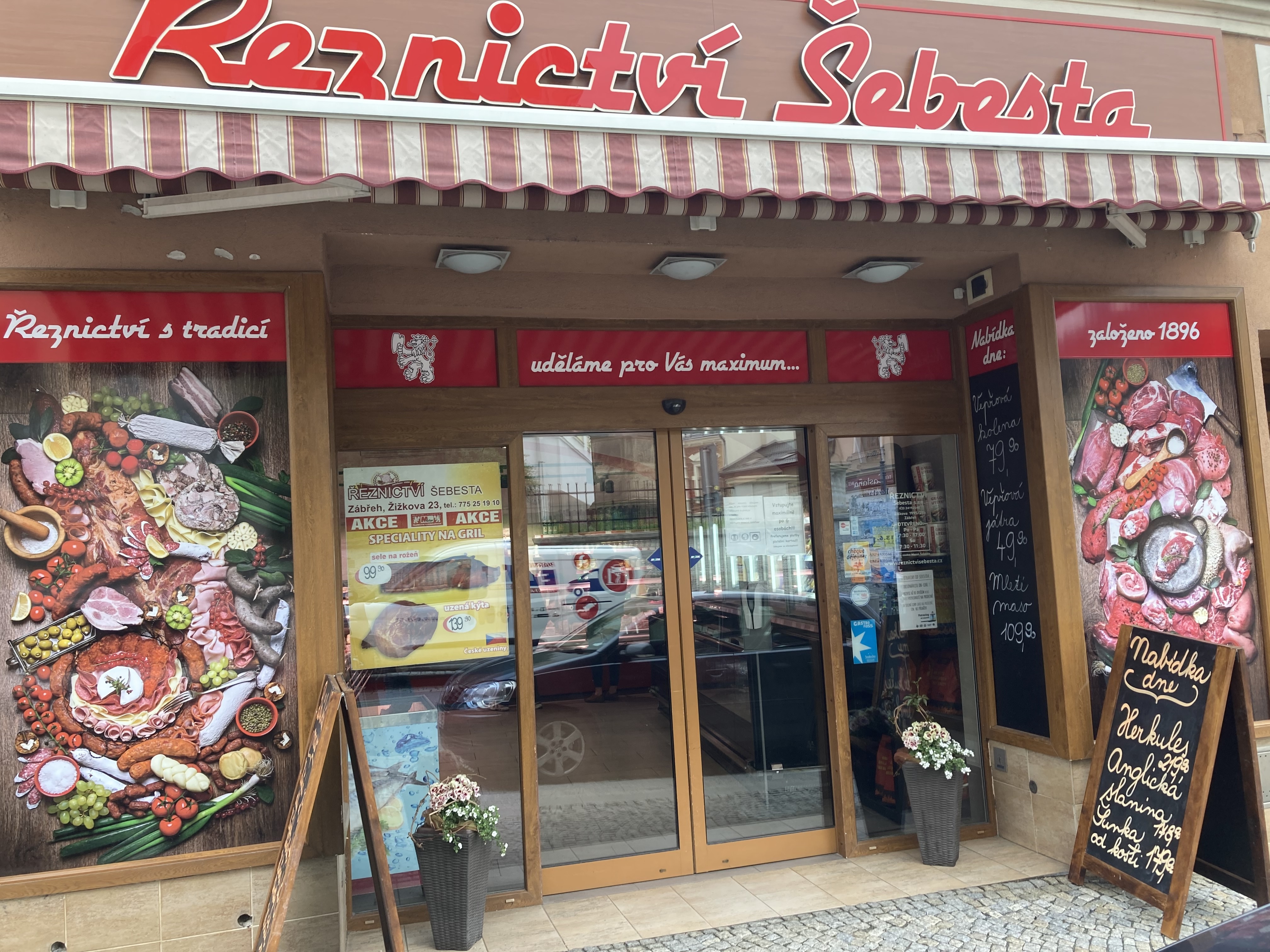 řeznictví uzenářství Zábřeh